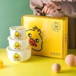 طقم تلاجة بطوط بورسلين